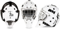 Mix MX3 Senior Goalie Mask â Engineered for Maximum Impact Resistance, Featuring Durable Construction and Enhanced Coverage for Consistent Performance Senior