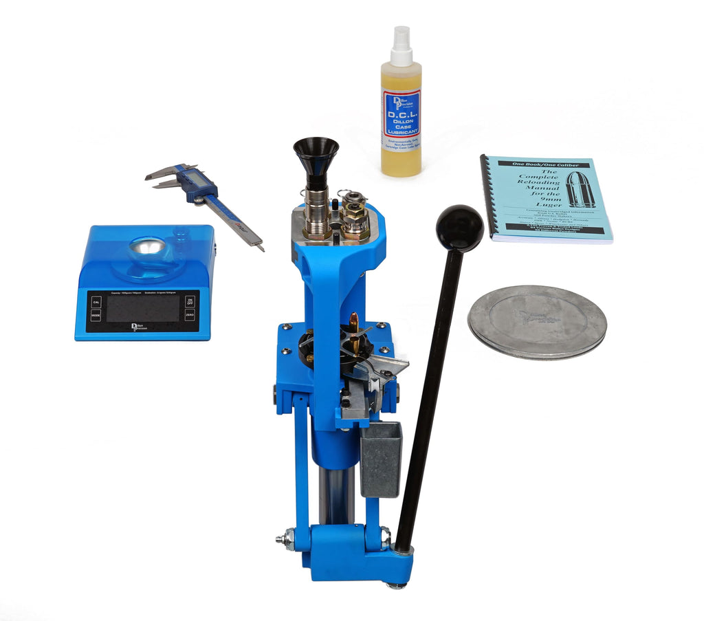 Dillon Precision BL550 Get Started Reloading Kit â 4-Station Progressive Reloading Press, Dies, Scale, Tools â Beginner Reloading Kit Made in USA