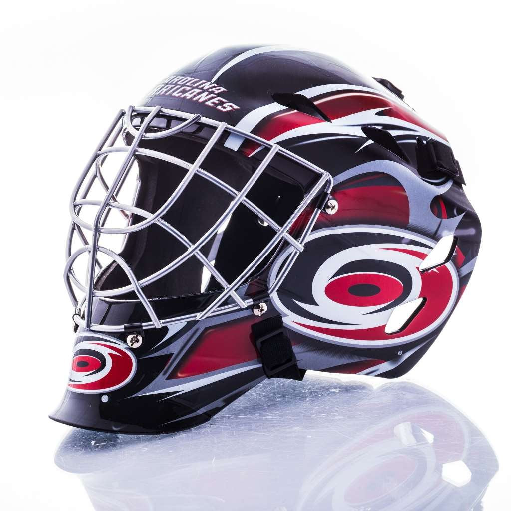 Franklin Sports Team Licensed NHL Hockey Goalie Face Mask - Goalie Mask for Kids Street Hockey - Youth NHL Team Street Hockey Masks