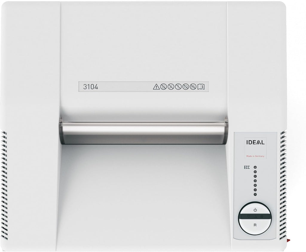 IDEAL 3104 P4 Cross Cut Commercial Office Paper Shredder 26 Gallon