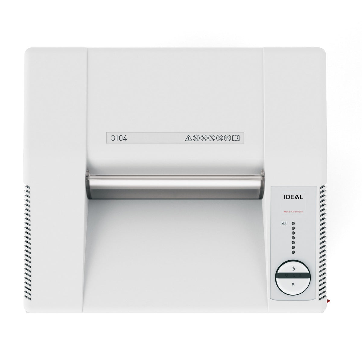 IDEAL 3104 P4 Cross Cut Commercial Office Paper Shredder 26 Gallon