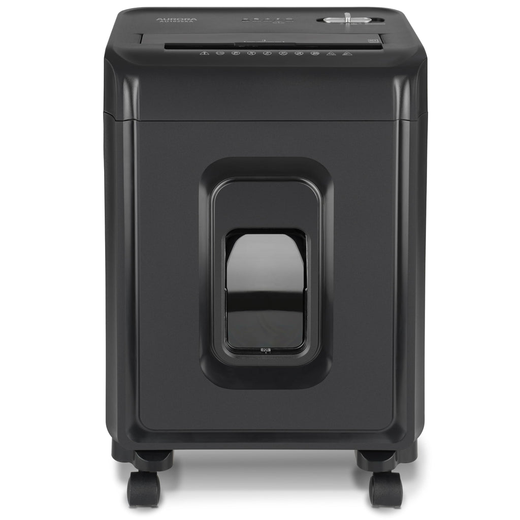 Aurora AU1880XA Heavy Duty Anti-Jam 18-Sheet Crosscut Shredder/60 Min Run Time/ 7-Gallon Pullout Basket and Casters