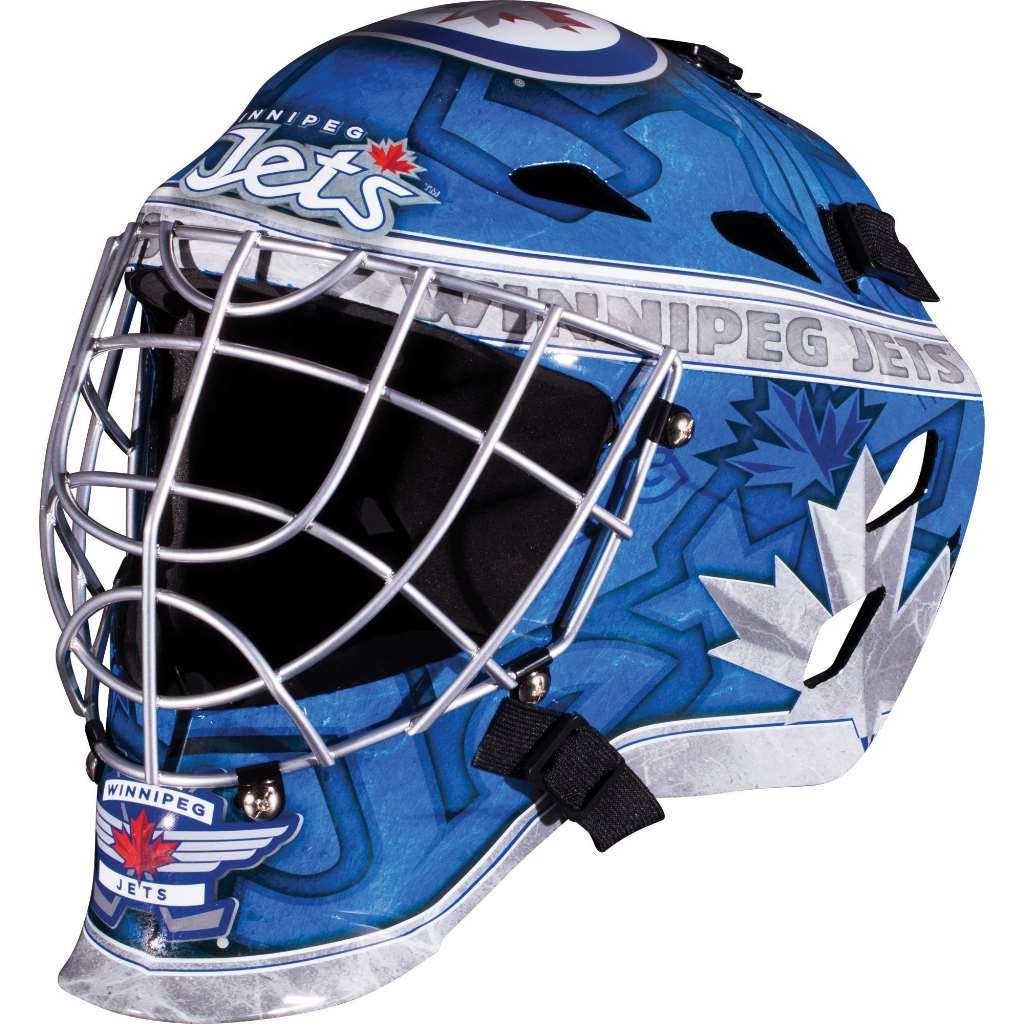 Franklin Sports Team Licensed NHL Hockey Goalie Face Mask - Goalie Mask for Kids Street Hockey - Youth NHL Team Street Hockey Masks