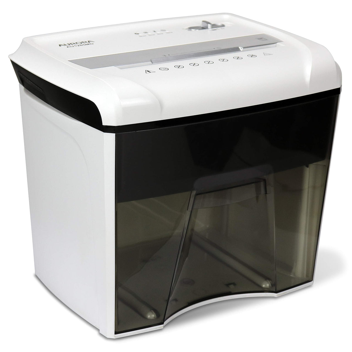 Aurora High Security 150-Sheet Auto Feed Micro-Cut Paper and Credit Card Shredder with 6.3 Gallon Pullout Basket / 60 Minutes/Security Level P-4