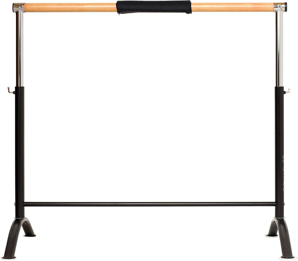 LeStage Ballet Barre - Portable Freestanding Adjustable Training Barre - Pro Series with Foam Protector and Elastic Stretching Strap