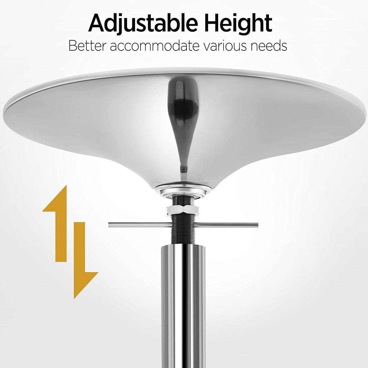 Yaheetech 45mm Portable Spinning & Static Pole Dance Pole for Home