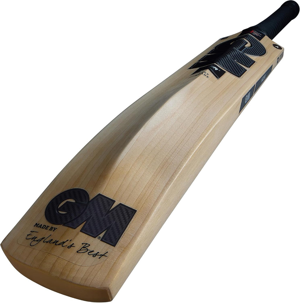 Gunn & Moore GM Cricket Noir Delta 404 English Willow Cricket bat -Short Handle, Full Size for Adults