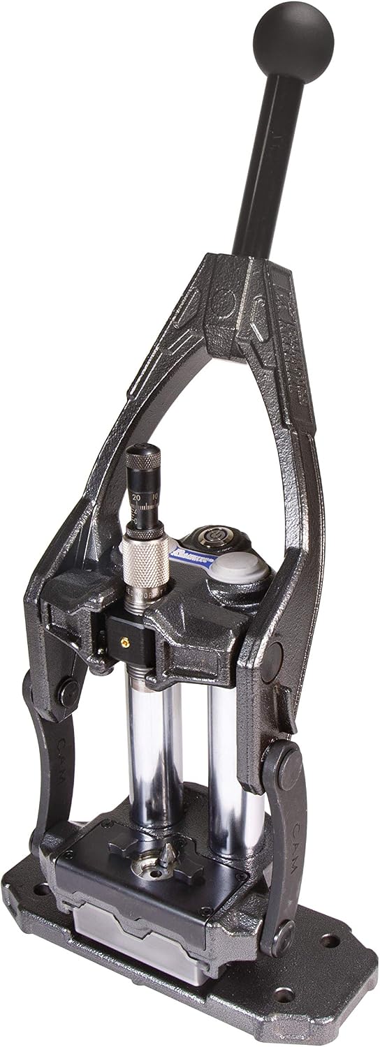 Frankford Arsenal M-Press Coaxial Reloading Press and Die Blocks with Heavy-Duty Design, Adjustable Alignment, for Reloading and Gunsmithing