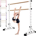 FC FUNCHEER Adjustable Ballet Barre,Portable Dance bar,Fitness Equipment for Dance & Balance Excercise,Super Sturdy for Balance Workout,Weight Limit 250 LBS