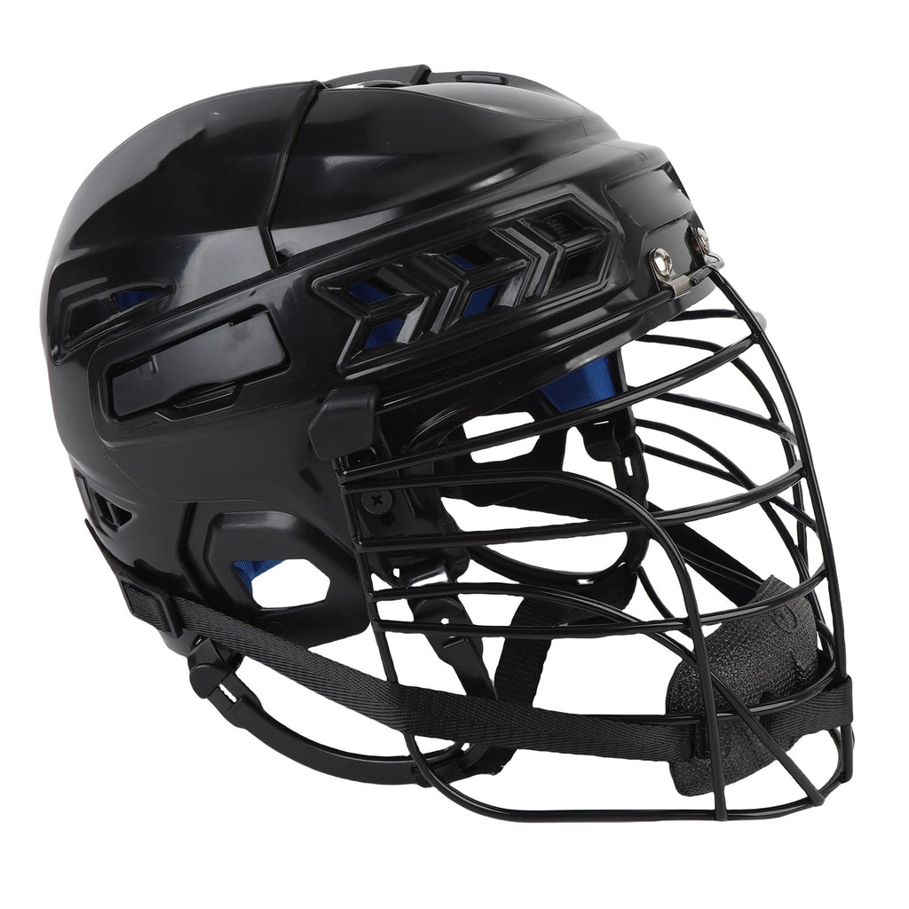 Fabater Ice Hockey Helmet, Adjustable Chin Straps, Ventilation, EVA Foam Padding, Ergonomic and Lightweight Design Adult Hockey Helmet, Youth with Cage for Youth, Adult,
