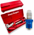 Lee Breech Lock Hand Press Kit, 9mm Luger, Red, 92114