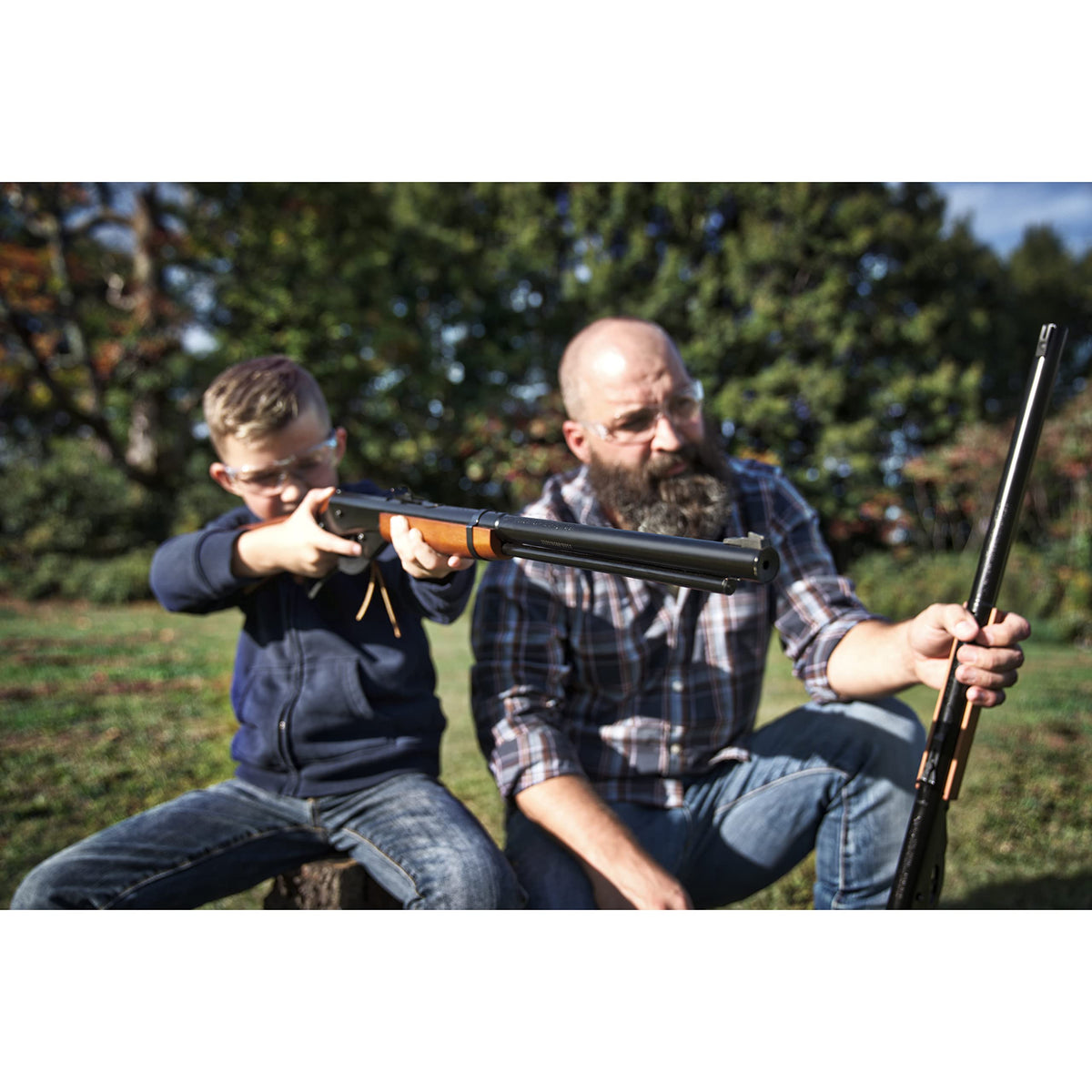 Daisy Red Ryder 1938 .177 BB Rifle- Wood Stock- LeverâAction