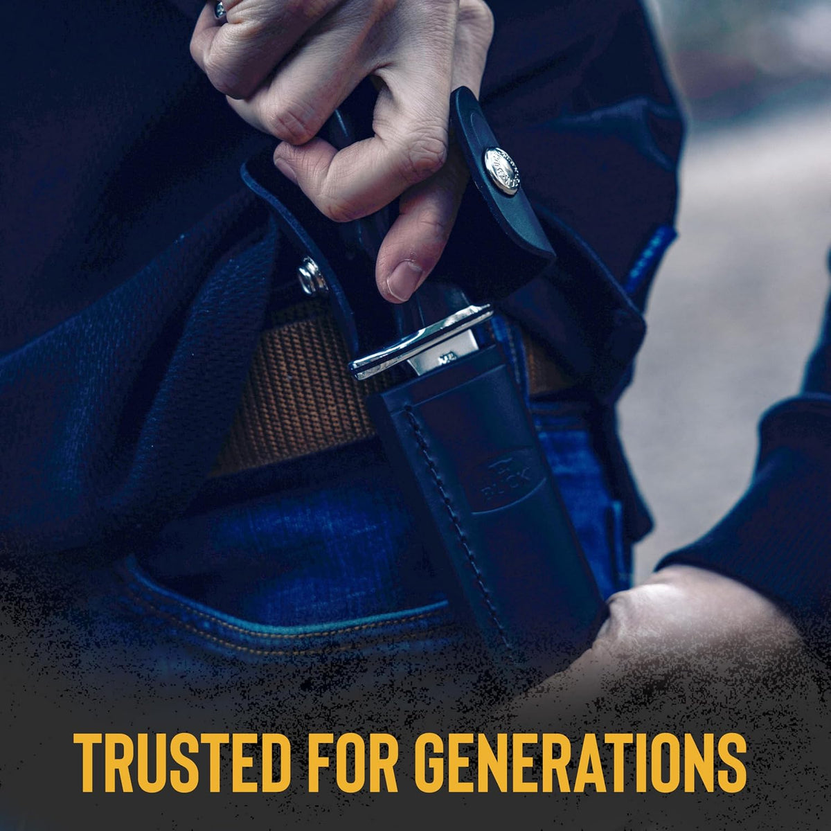 Buck Knives 120 General Hunting Knife with Sheath, Phenolic Handle, 8.3 oz