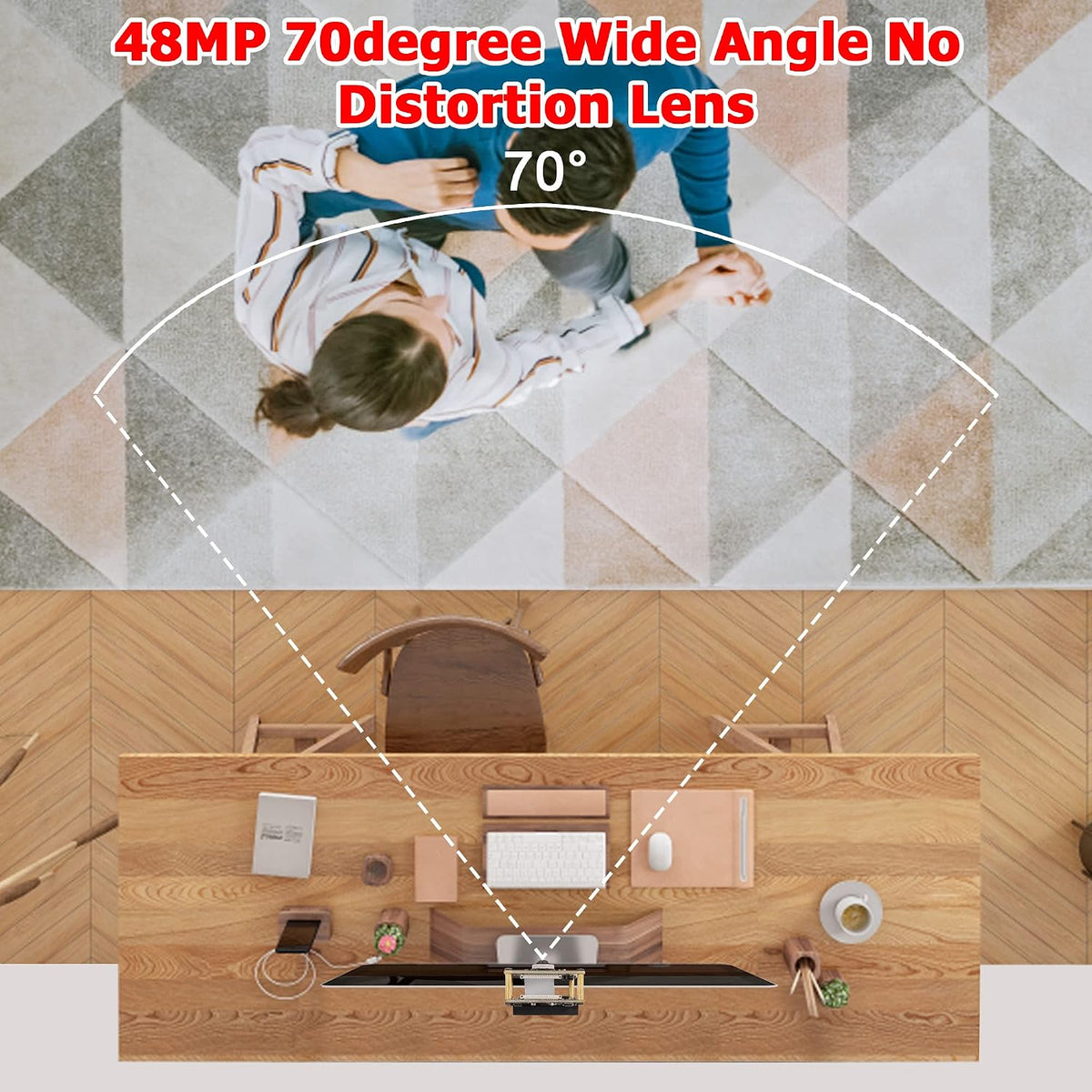 48MP Autofocus USB Camera Module 8000X6000 Ultra HD 8K UVC Industrial Webcam Camera Module for Photography Document Scan Inspection