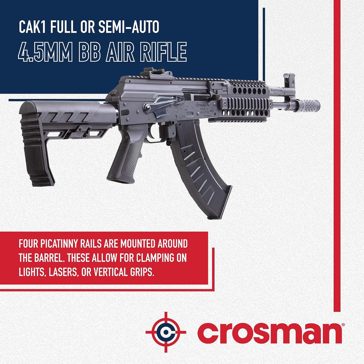 Crosman AK1 Full Auto CO2 BB Air Rifle air Rifle
