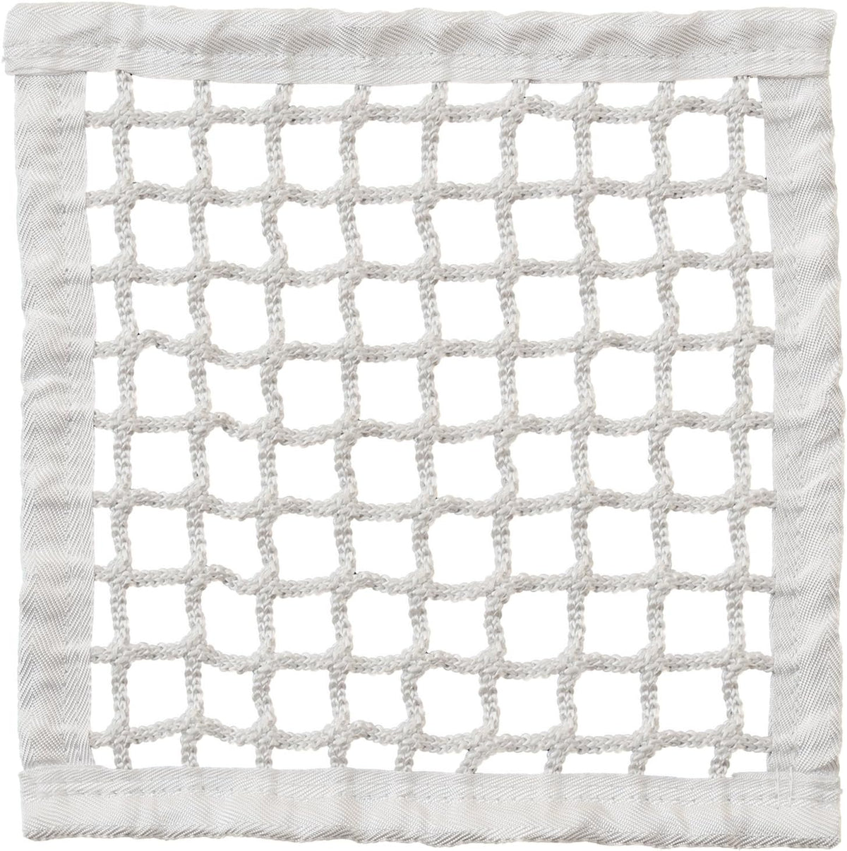 Champion Sports Lacrosse Goal Net - 6mm Official Size White Nylon Net Replacement (Pack of 2)