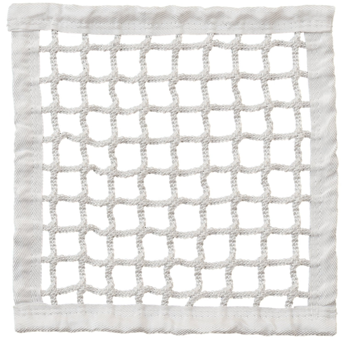 Champion Sports Lacrosse Goal Net - 6mm Official Size White Nylon Net Replacement (Pack of 2)
