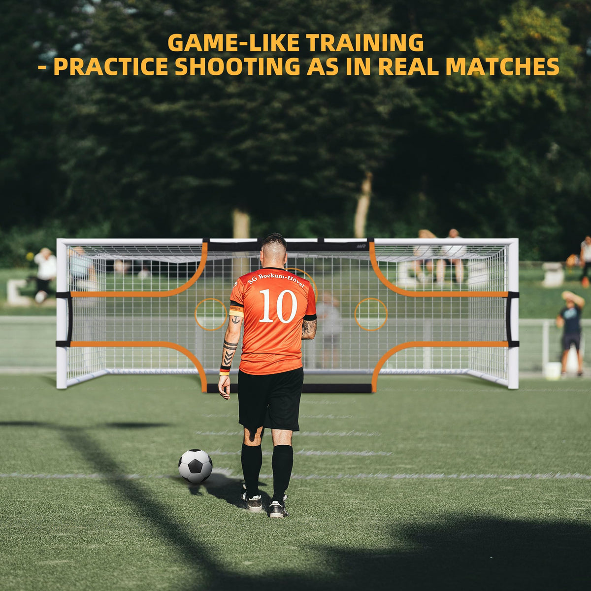 MR Soccer Goal Target Sheet, Field Net, Professional Shooting Practice Aid