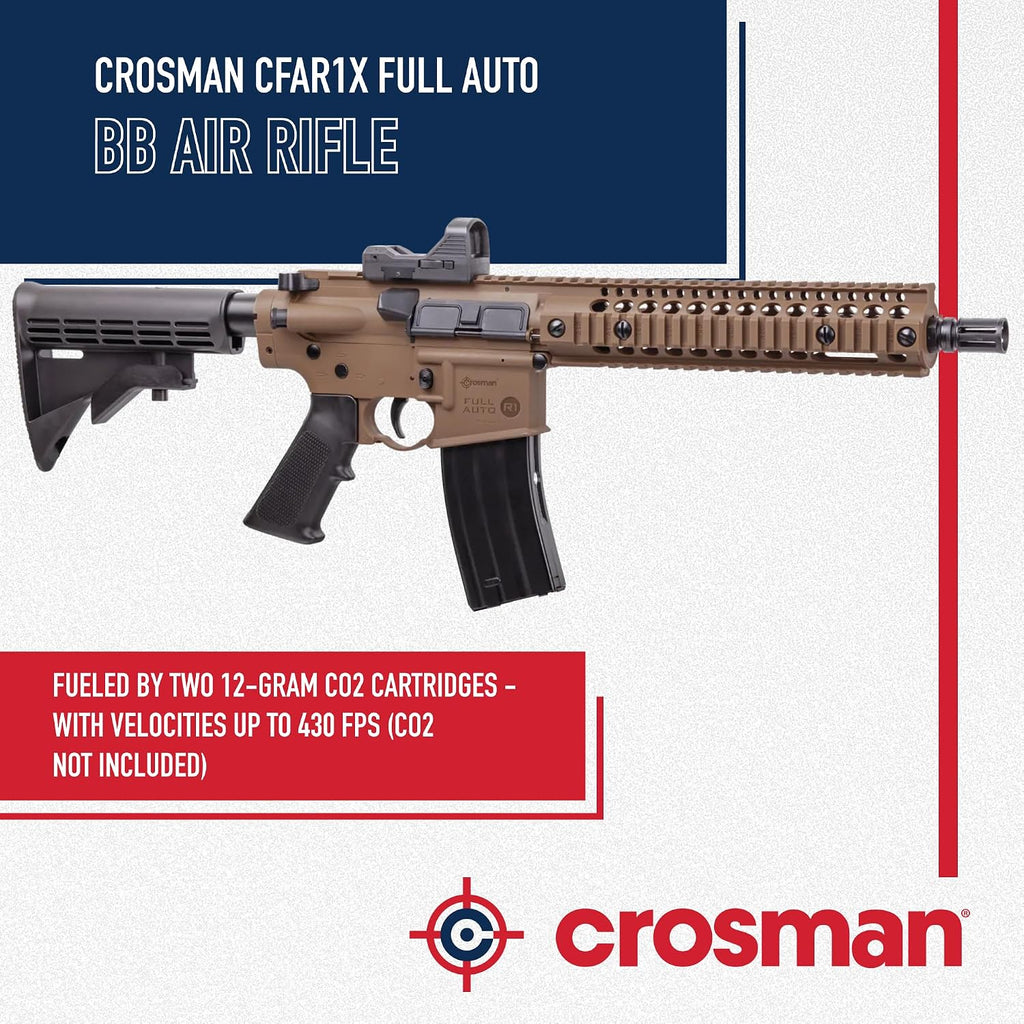 Crosman Full Auto R1 CO2 BB Air Rifle Series
