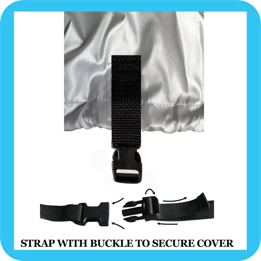 Compatible for Tigershark by Arctic Cat Jet Ski Monte Carlo 96-97 Cover 3 Seat 121" 420 Denier STORAGE COVER