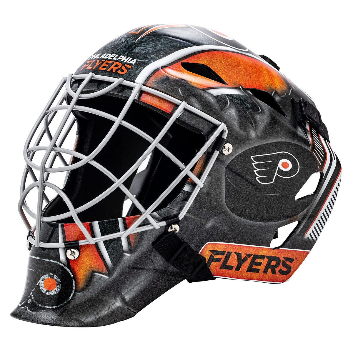 Franklin Sports Team Licensed NHL Hockey Goalie Face Mask - Goalie Mask for Kids Street Hockey - Youth NHL Team Street Hockey Masks