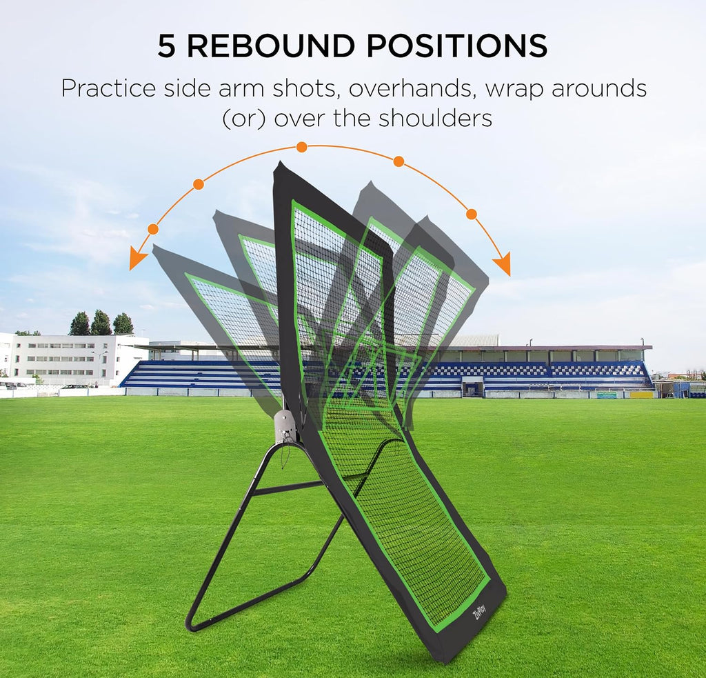 Lacrosse Rebounder for Backyard Lacrosse Bounce Back Net for Lax Practice