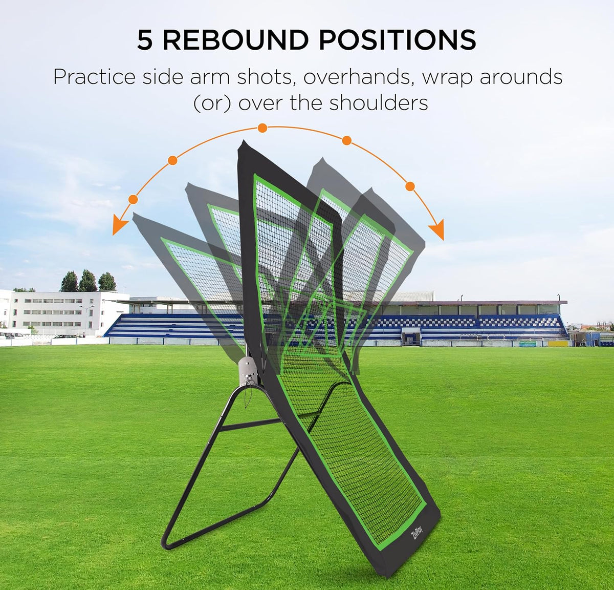 Lacrosse Rebounder for Backyard Lacrosse Bounce Back Net for Lax Practice