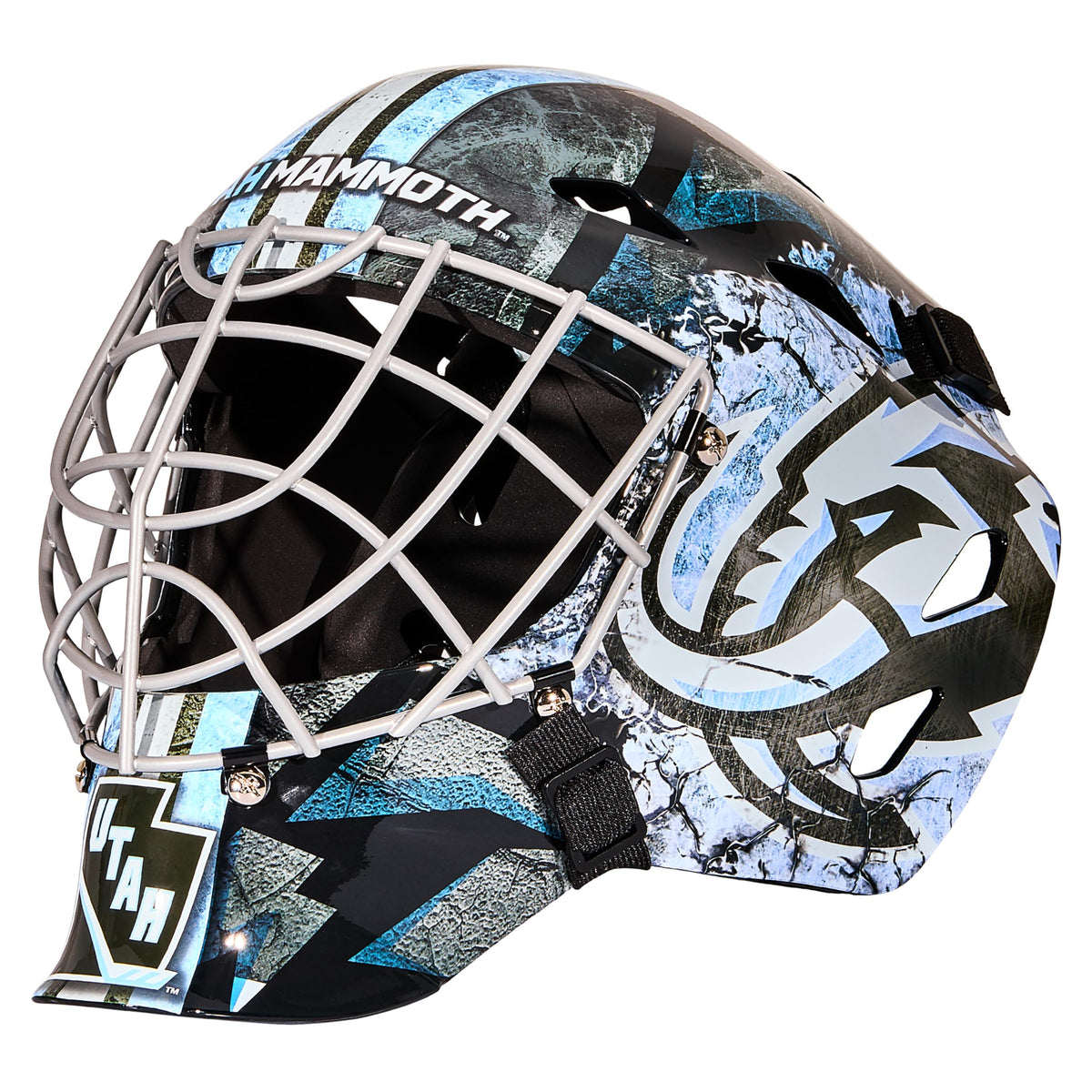 Franklin Sports Team Licensed NHL Hockey Goalie Face Mask - Goalie Mask for Kids Street Hockey - Youth NHL Team Street Hockey Masks
