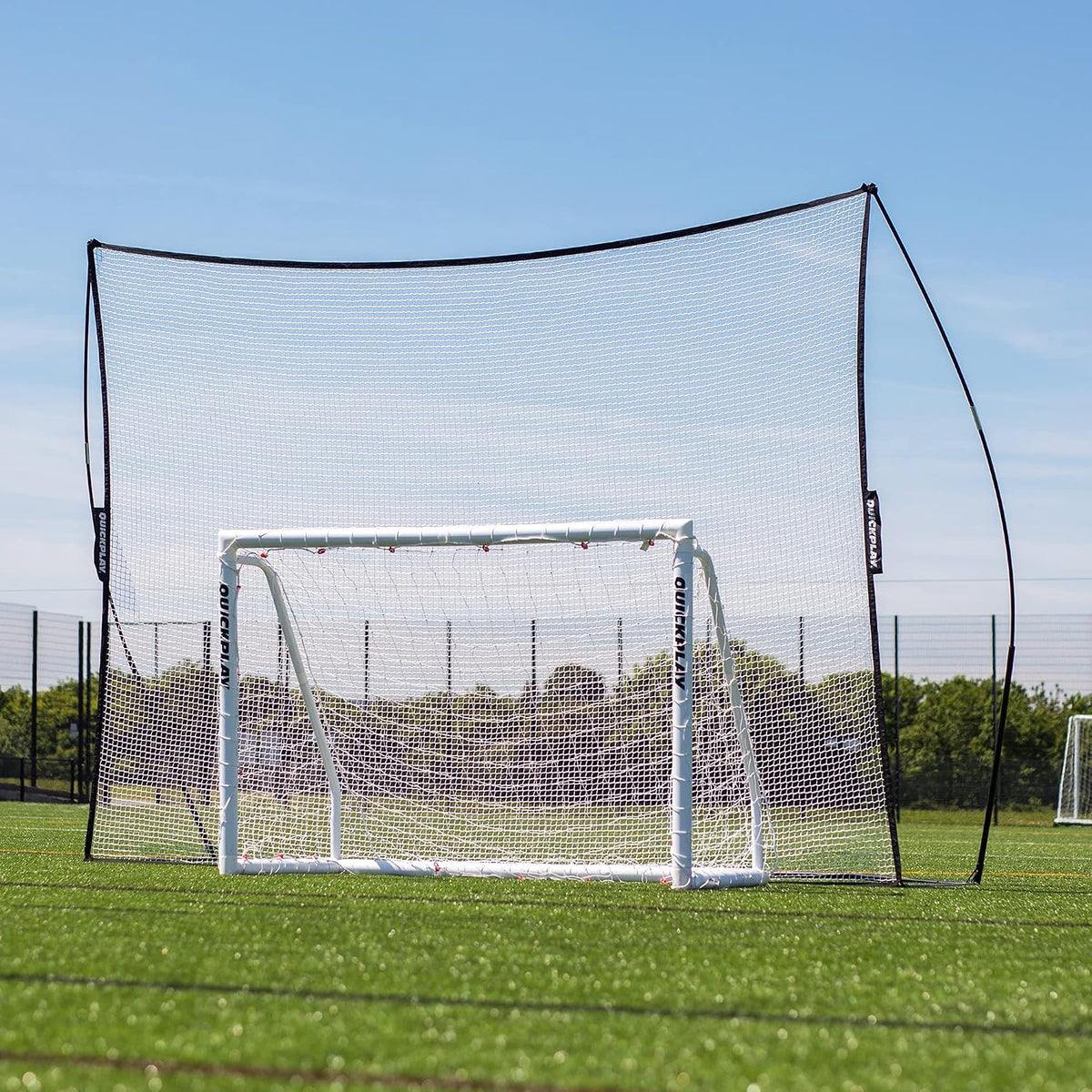 QuickPlay Mega Net Ball Stop Backstop - Free-Standing