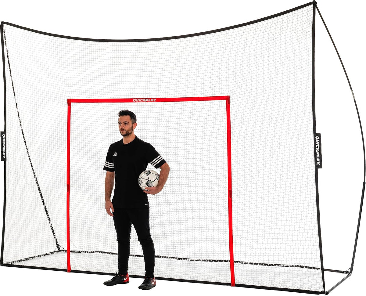 QuickPlay Mega Net Ball Stop Backstop - Free-Standing