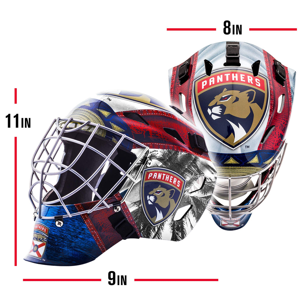 Franklin Sports Team Licensed NHL Hockey Goalie Face Mask - Goalie Mask for Kids Street Hockey - Youth NHL Team Street Hockey Masks