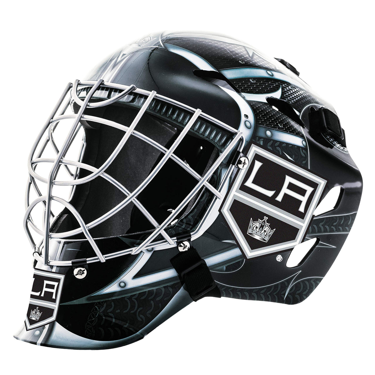 Franklin Sports Team Licensed NHL Hockey Goalie Face Mask - Goalie Mask for Kids Street Hockey - Youth NHL Team Street Hockey Masks