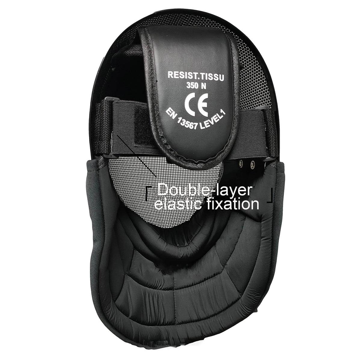 Fencing Coach Mask, Helmet, 350N Certified National Grade Masque, Fencing Protective Gear