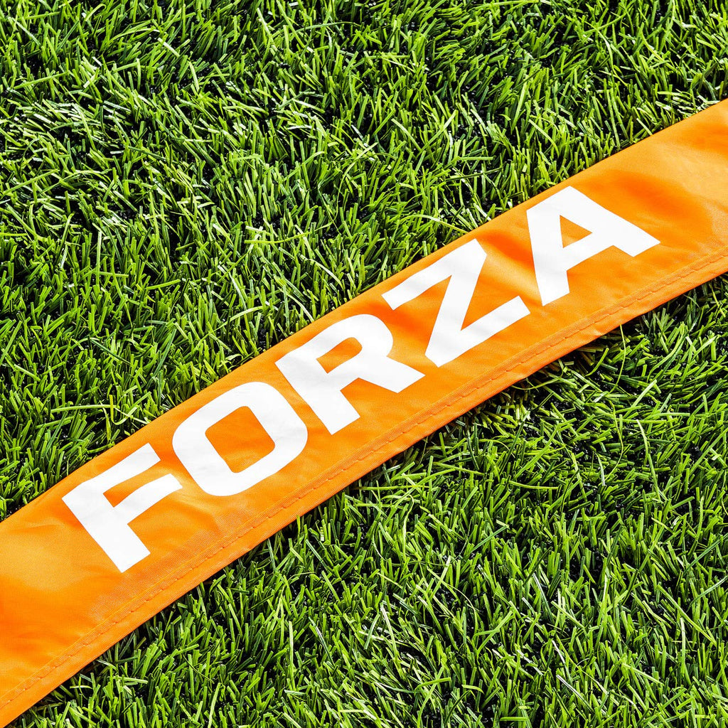 FORZA Portable Lacrosse Crease | Quick-Setup 9.9ft (3m) & 19.7ft (6m) Lacrosse Goal Crease with Fiberglass Pole â Includes Carry Bag â Ideal for Practice & Game Use