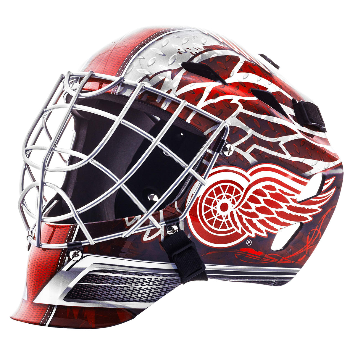 Franklin Sports Team Licensed NHL Hockey Goalie Face Mask - Goalie Mask for Kids Street Hockey - Youth NHL Team Street Hockey Masks