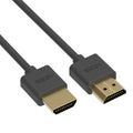 Cable Central LLC (5 Pack) 3Ft HDMI Slim Cable 4K/60Hz OD3.8mm - 3 Feet