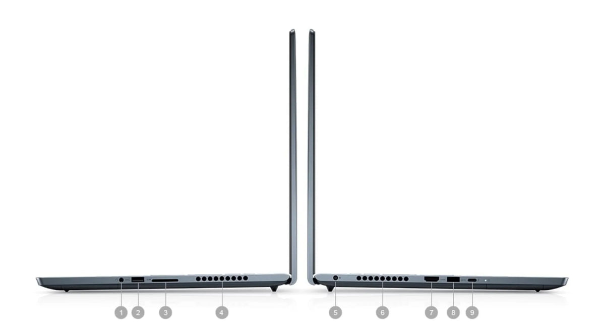 Inspiron 7610 Notebook (2021) | 16" | Core i7 - 1TB Solid State Drive - 16GB RAM | 8 Cores @ 4.6 Gigahertz - 11th Gen CPU