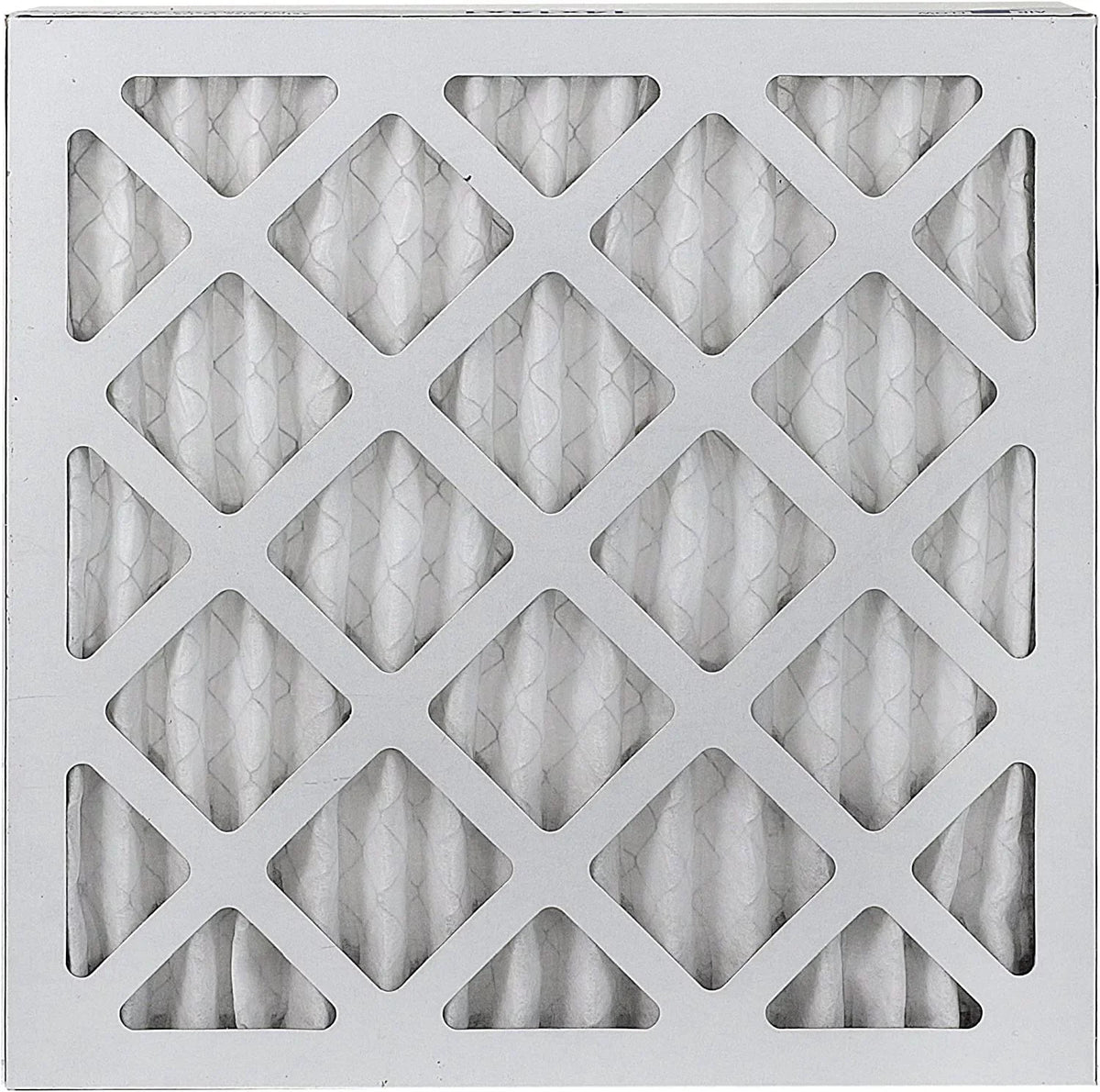 Filterbuy 25x25x1 MERV 8 Pleated HVAC AC Furnace Air Filters (12-Pack)