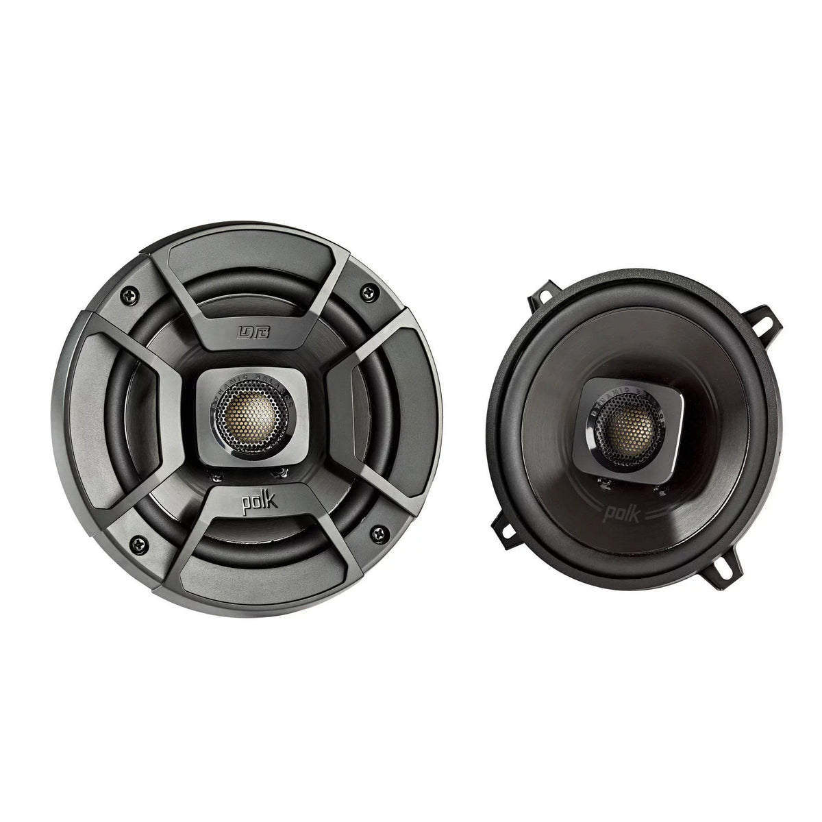 Polk Audio - A Pair Of DB652 6.5" Coaxial and A Pair Of DB522 5.25" Speakers - Bundle Includes 2 Pair